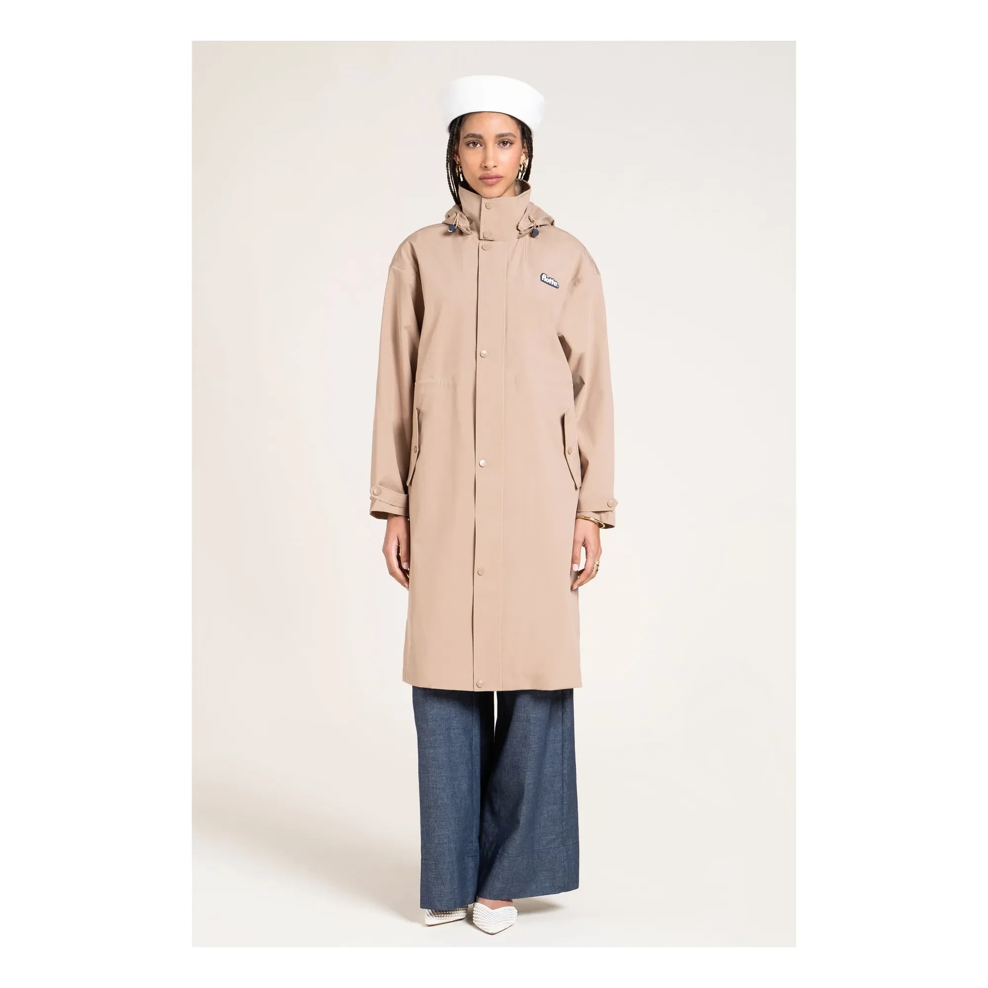 Flotte - Solférino waterproof jacket | Beige