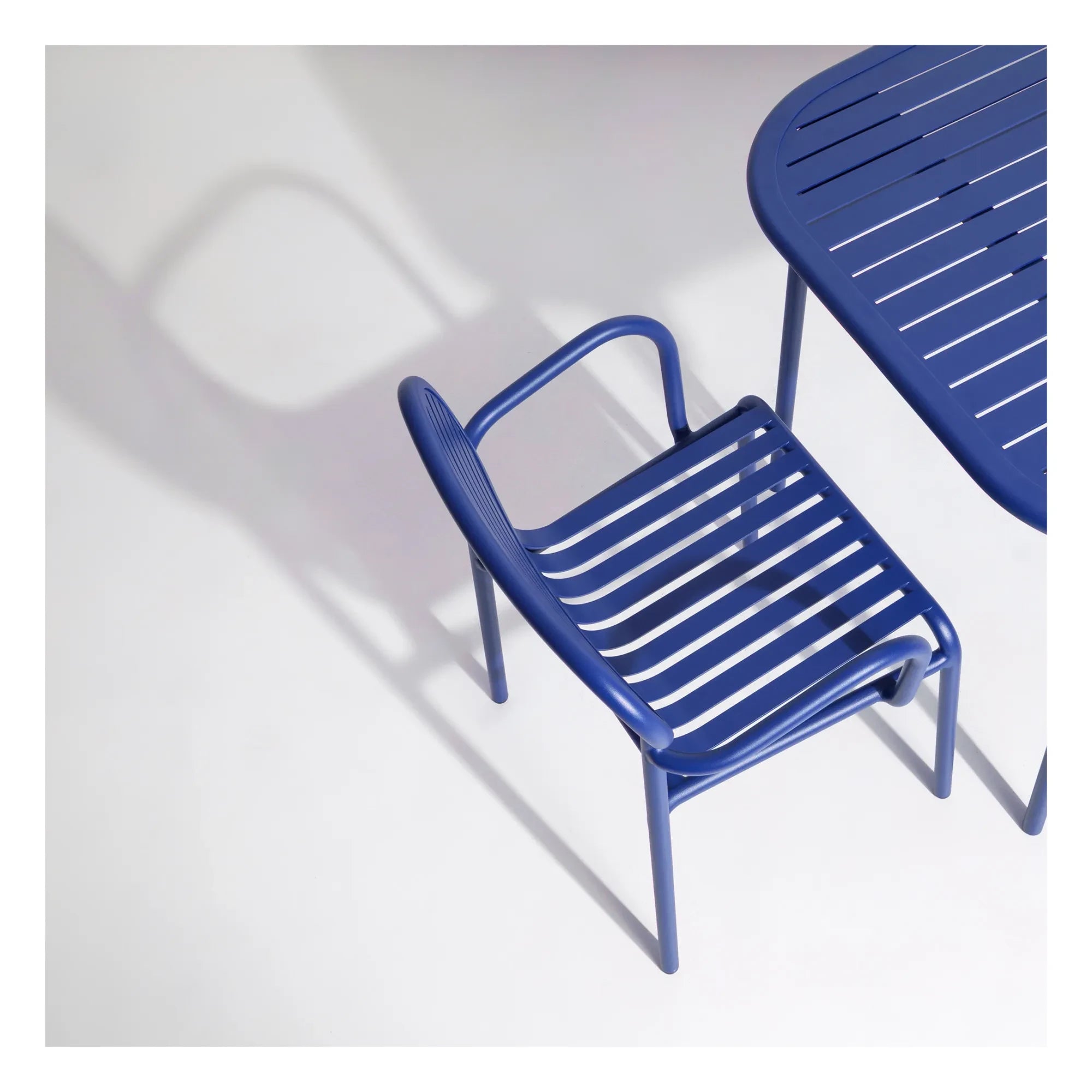 Petite Friture - Short-Sleeved Weekend Chairs - Set of 2 | Blue