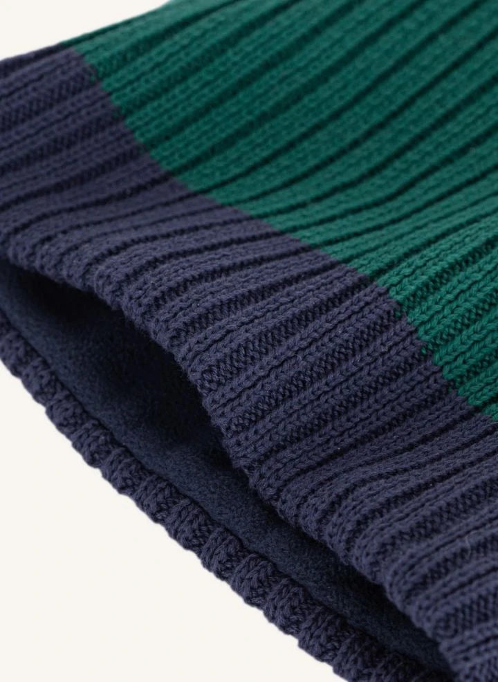 Petit Bateau - Two-Tone Organic Cotton Choker | Green