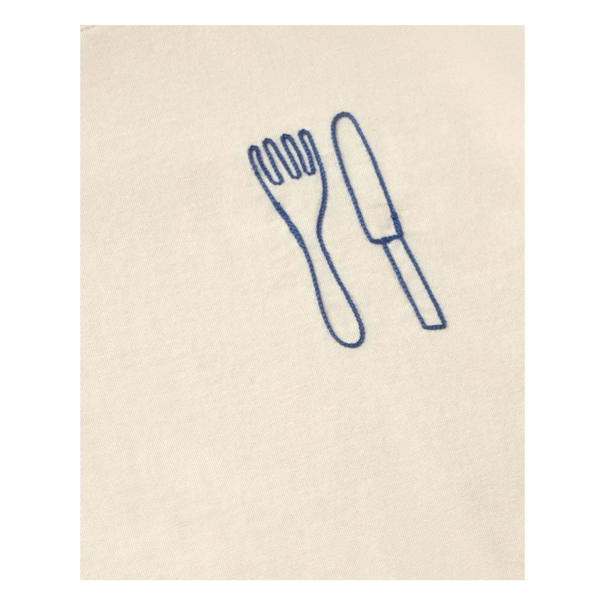 Thinking Mu - Lucia Organic Cotton T-Shirt | Ecru
