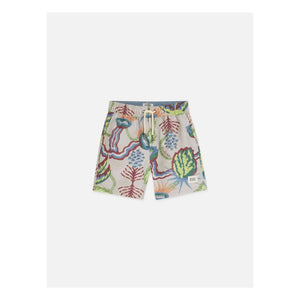 Scotch & Soda - Desert Flower Patterned Swimsuit Shorts | Beige