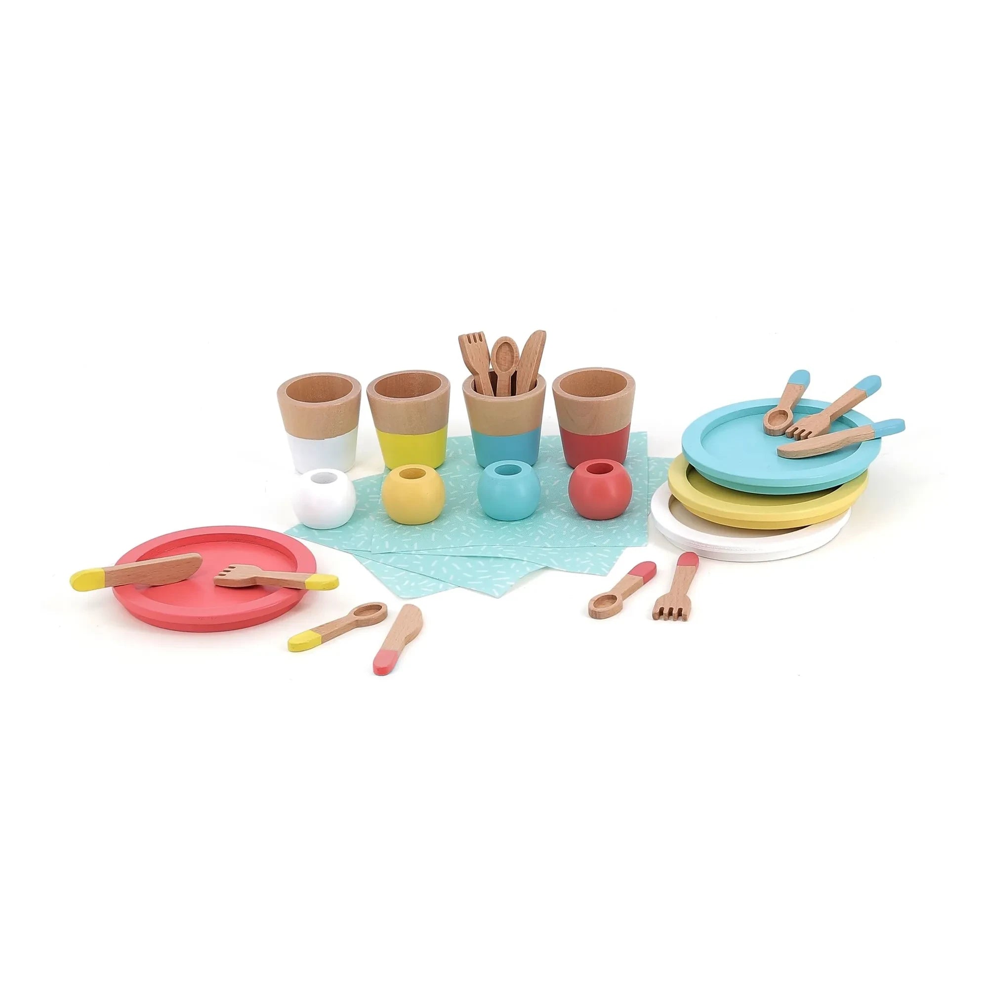 Vilac - Wooden dinner set