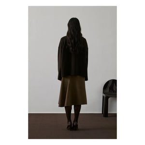 Soeur - William Merino Wool Sweater | Chocolate