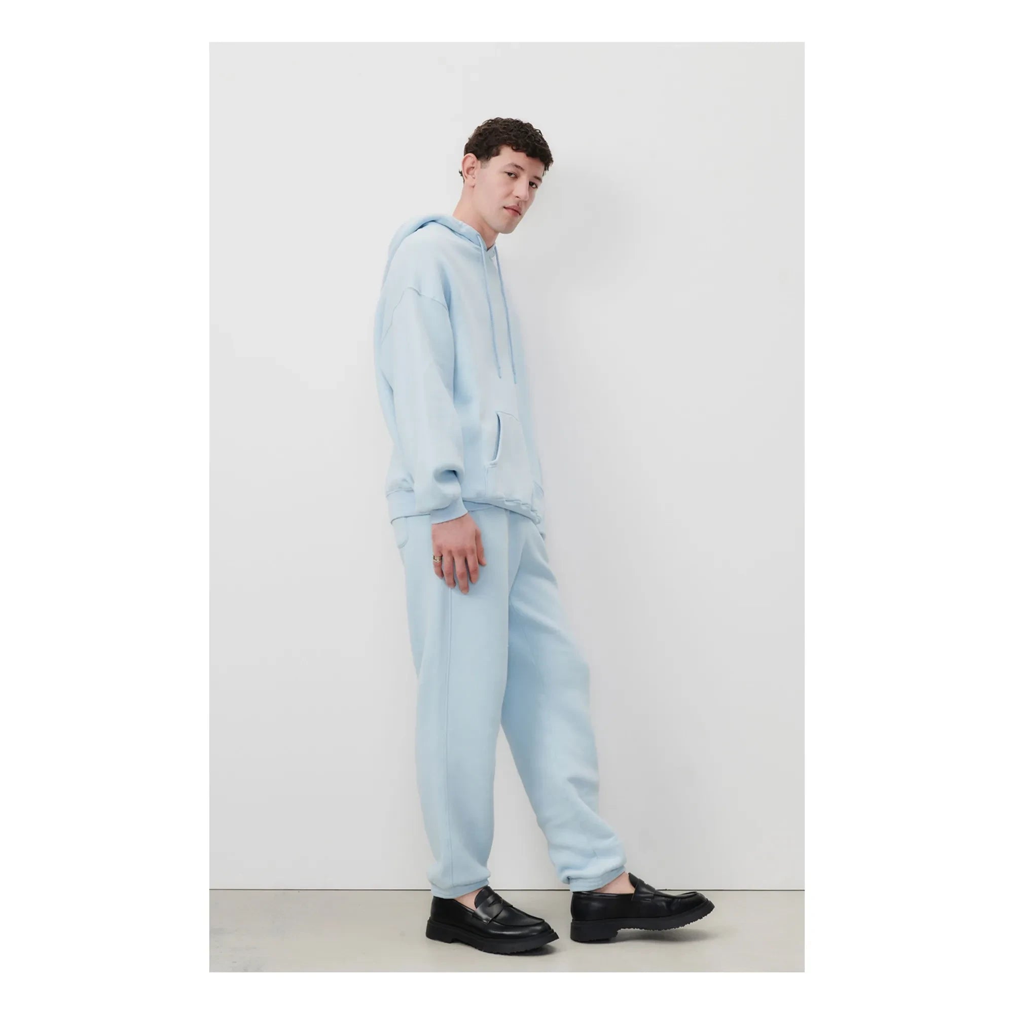American Vintage - Izubird Hooded Sweatshirt | Light Blue