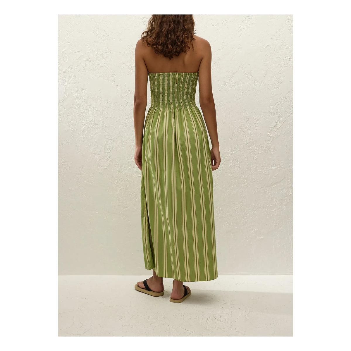 Faithfull the Brand - Jamie Striped Dress | Green