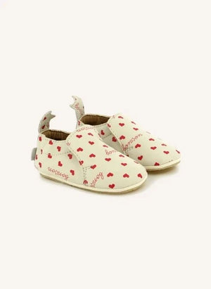 Bonton - Doudou Star Hearts Terlik | Beyaz