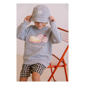 Studio Bohème - Bob Niko Organic Cotton Sponge | Gray Blue