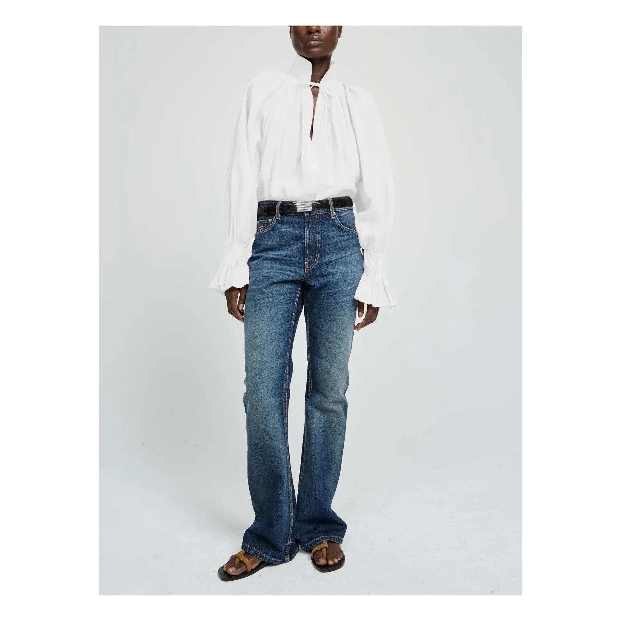 Laurence Bras - Wheela Cotton Blouse | White