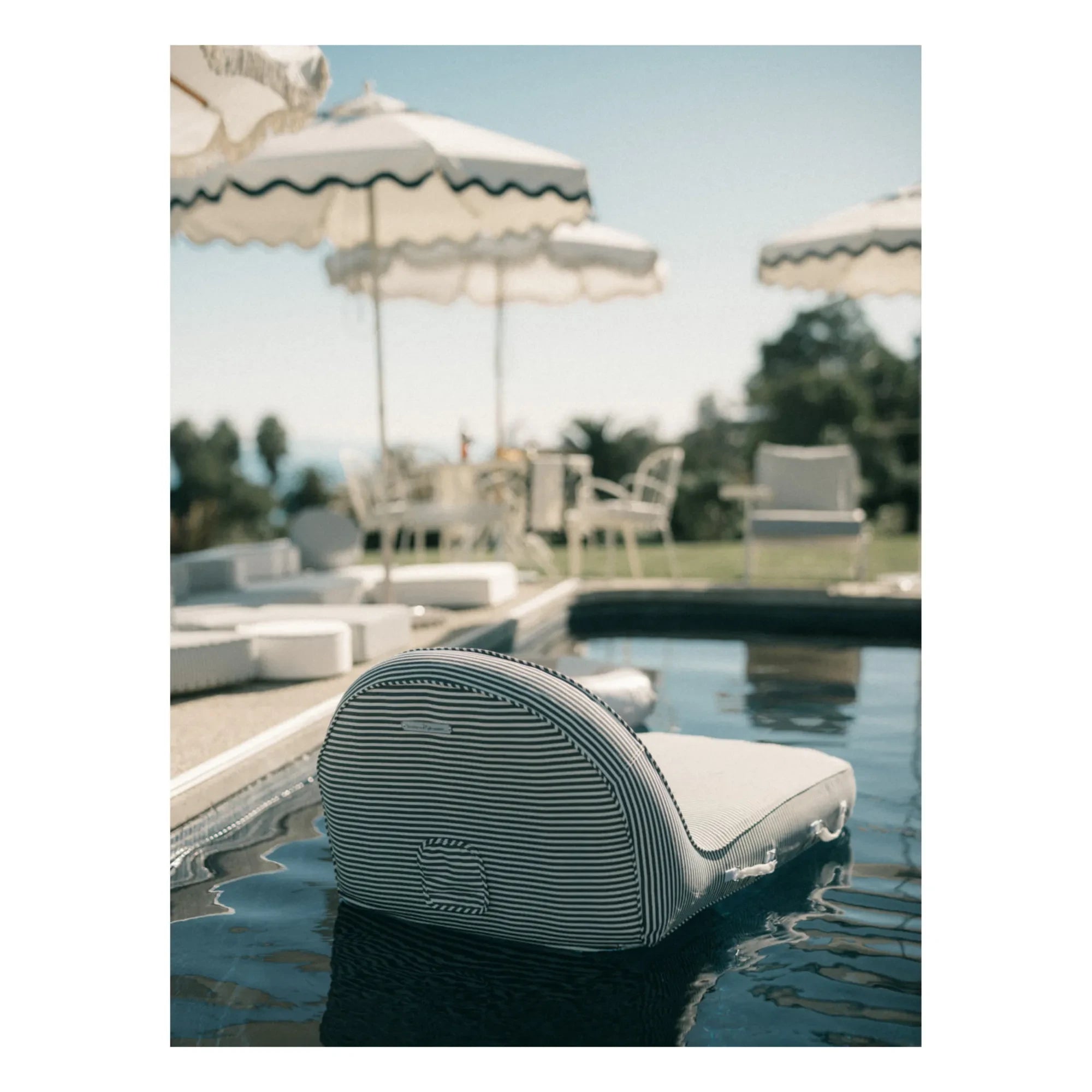 Business & Pleasure Co. - Floating Pool Mattress | Navy Blue
