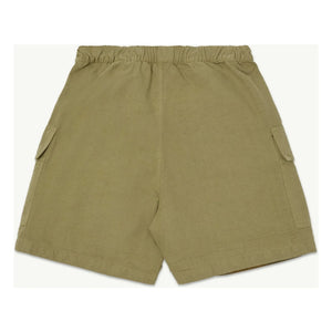 Main Story - Organic Cotton Cargo Shorts | Olive green