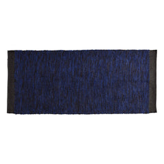 La cerise sur le gâteau - Felt recycled cotton rug | Blue