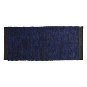 La cerise sur le gâteau - Felt recycled cotton rug | Blue