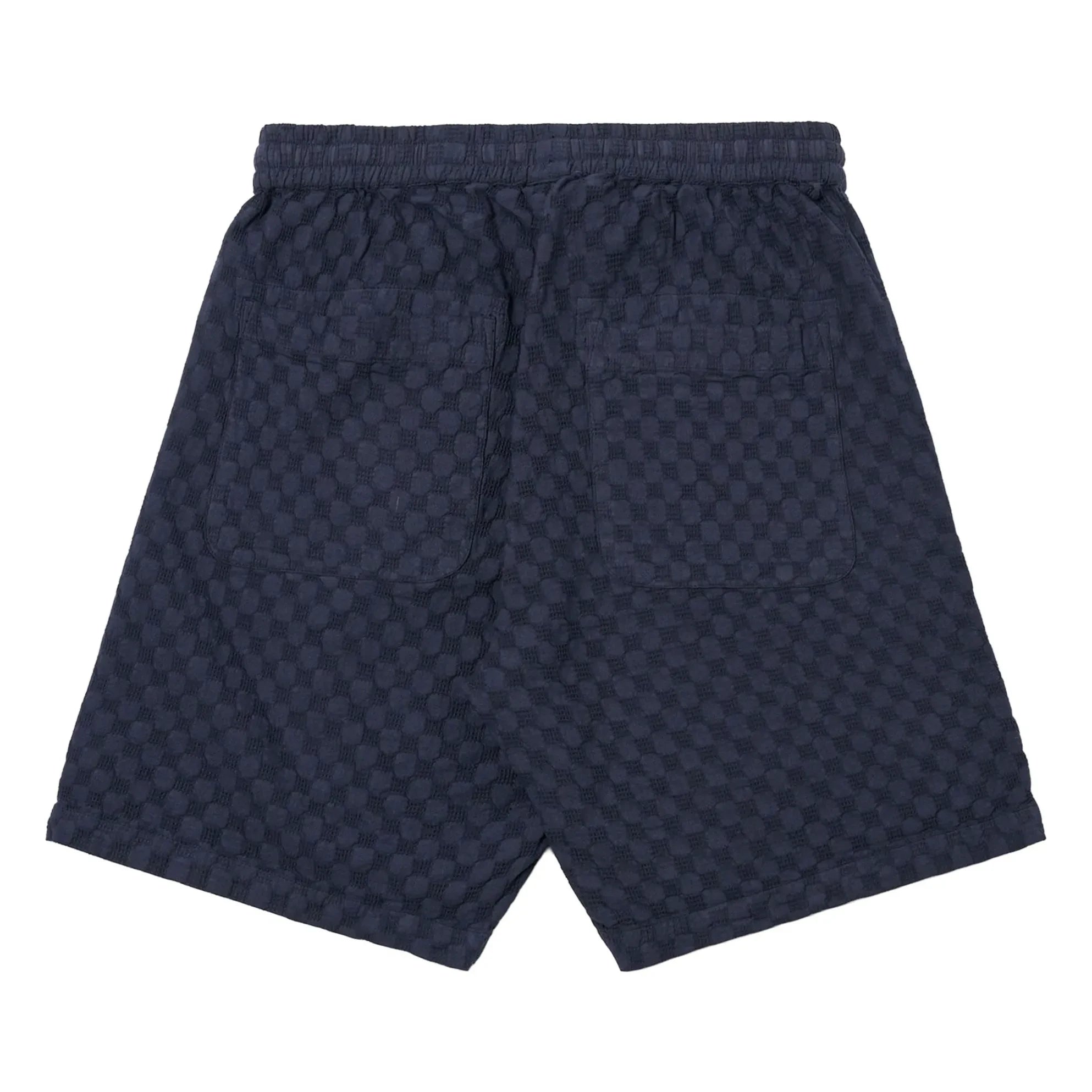 Universal Works - Short Dot Waffle | Dark Blue