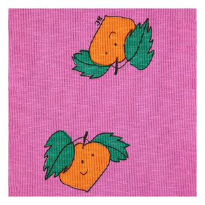 Bobo Choses - Ribbed Tank Top Oranges Organic Cotton | Purple