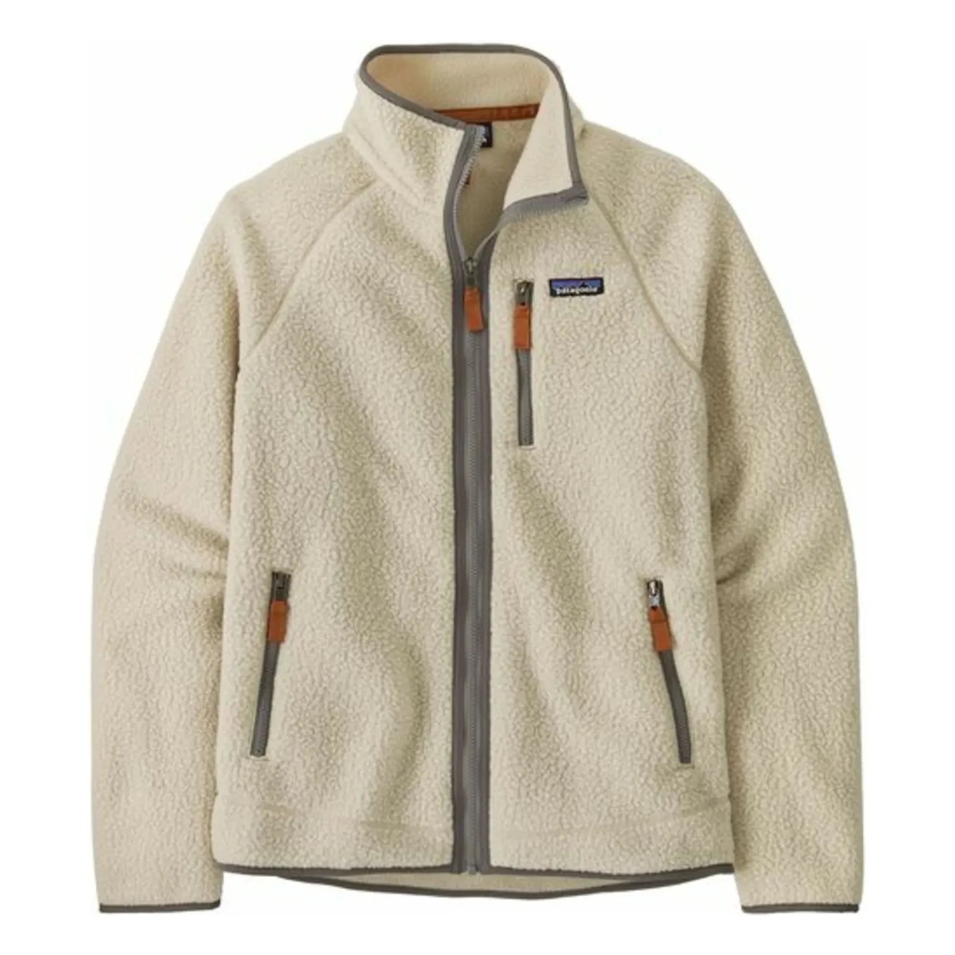 Patagonia - Retro Pile geri dönüştürülmüş elyaf polar, fermuarlı | Ekru