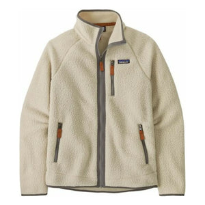 Patagonia - Retro Pile geri dönüştürülmüş elyaf polar, fermuarlı | Ekru