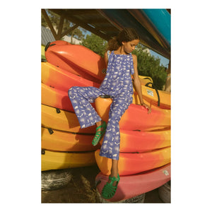 My First Cantê - Cleo Floral Jumpsuit | Blue
