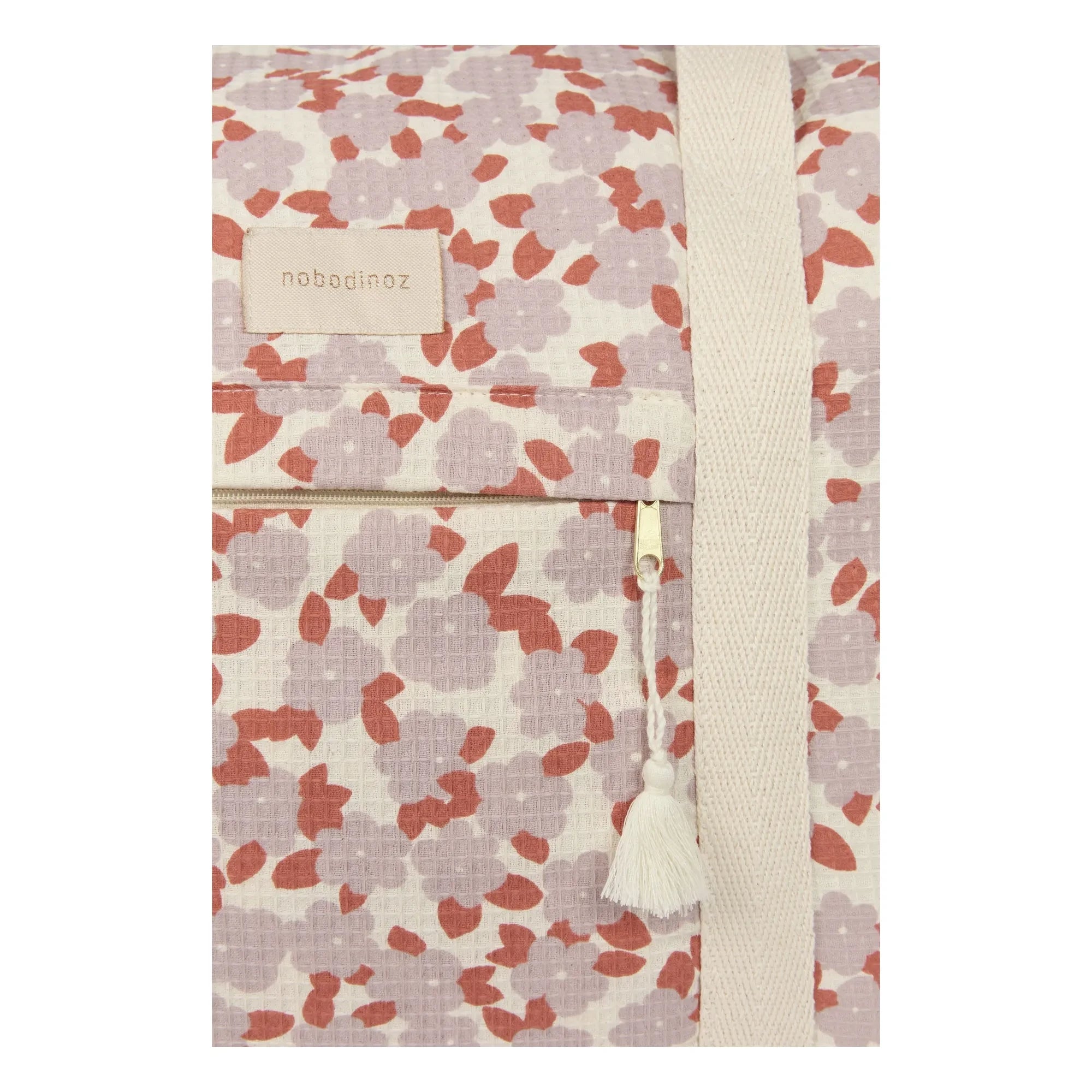 Nobodinoz - Waterproof Baby Changing Bag Opera Mauve Sakura | Mauve