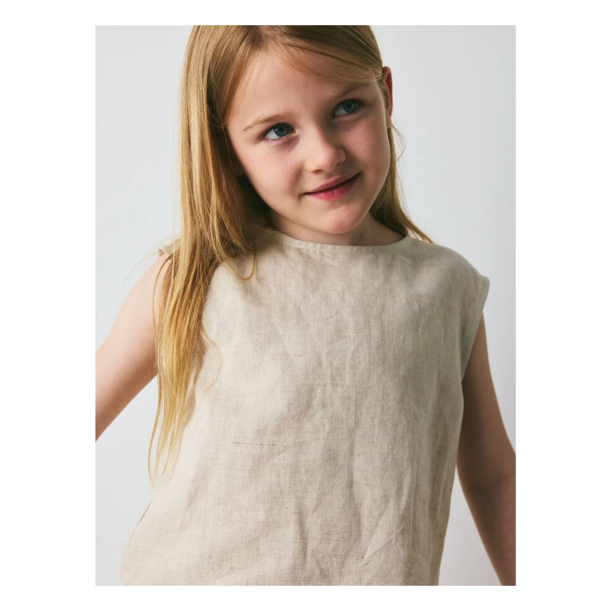 brunobruno nation - Top Vida Linen and Organic Cotton | Beige