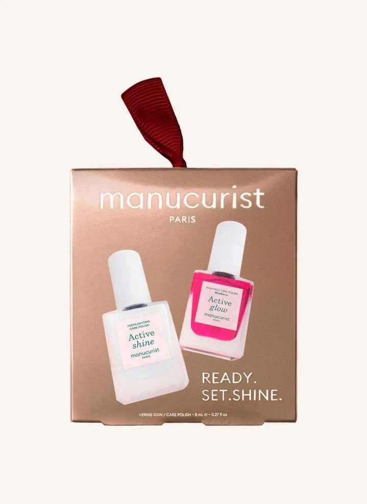 Manucurist - Active Shine & Active Glow Mini Nail Polish Gift Set