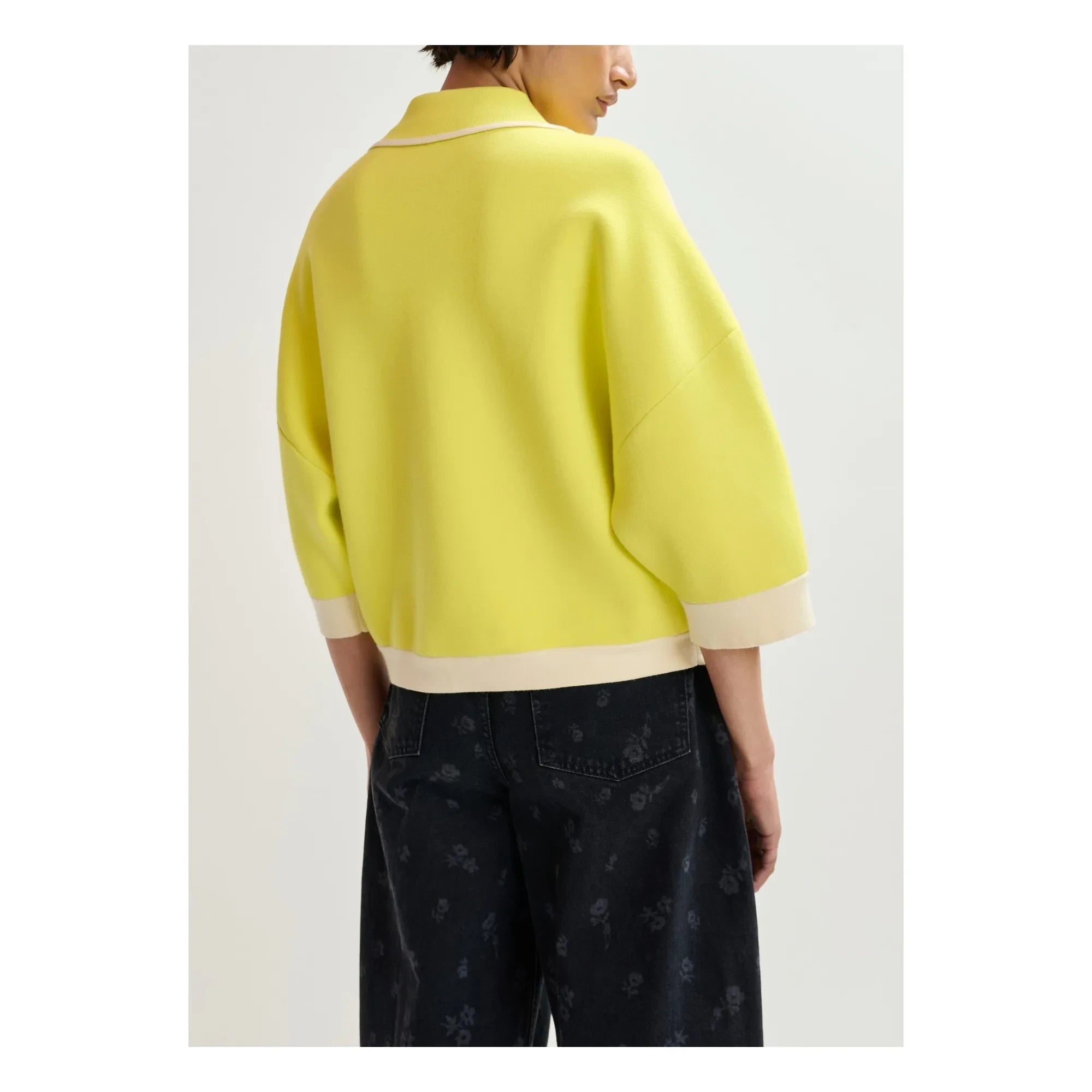 Essentiel Antwerp - Jugly Cardigan | Lemon yellow