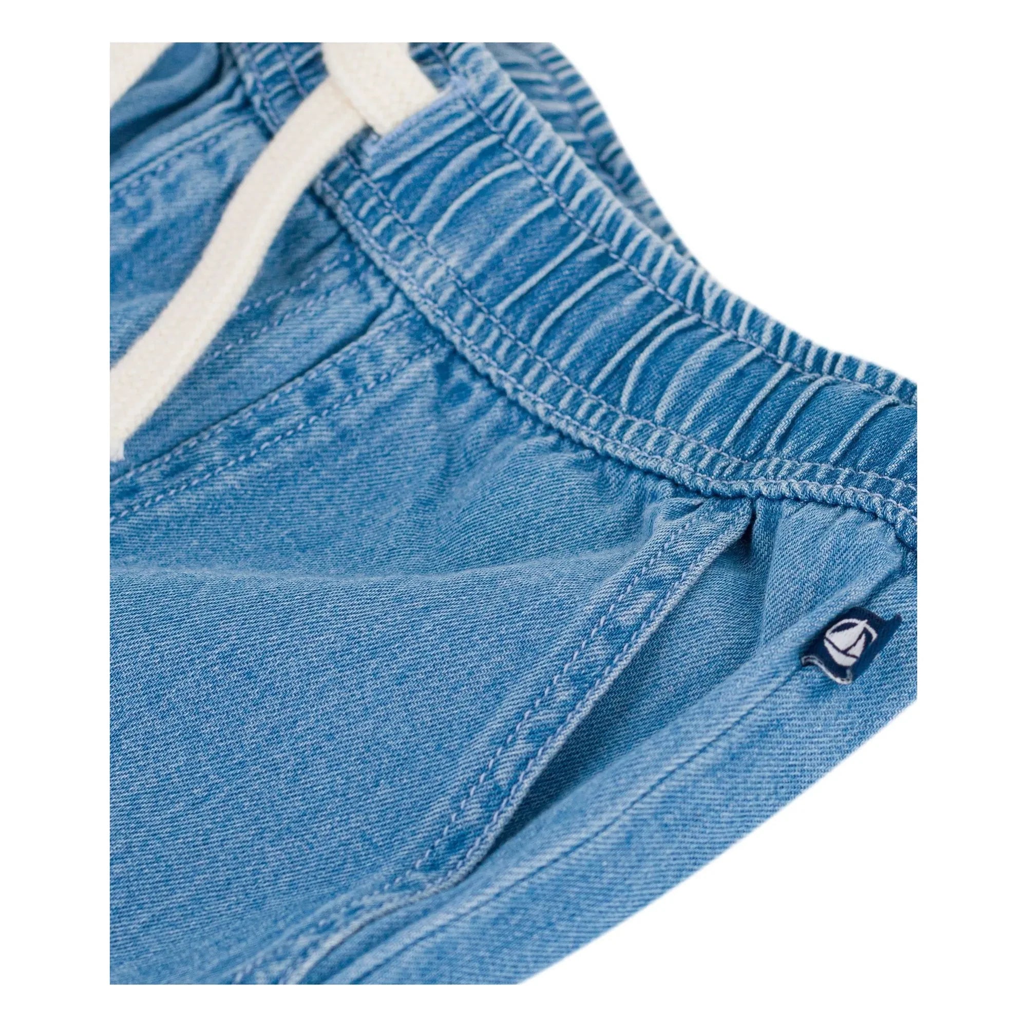 Petit Bateau - Hafif Denim Pantolon | Mavi
