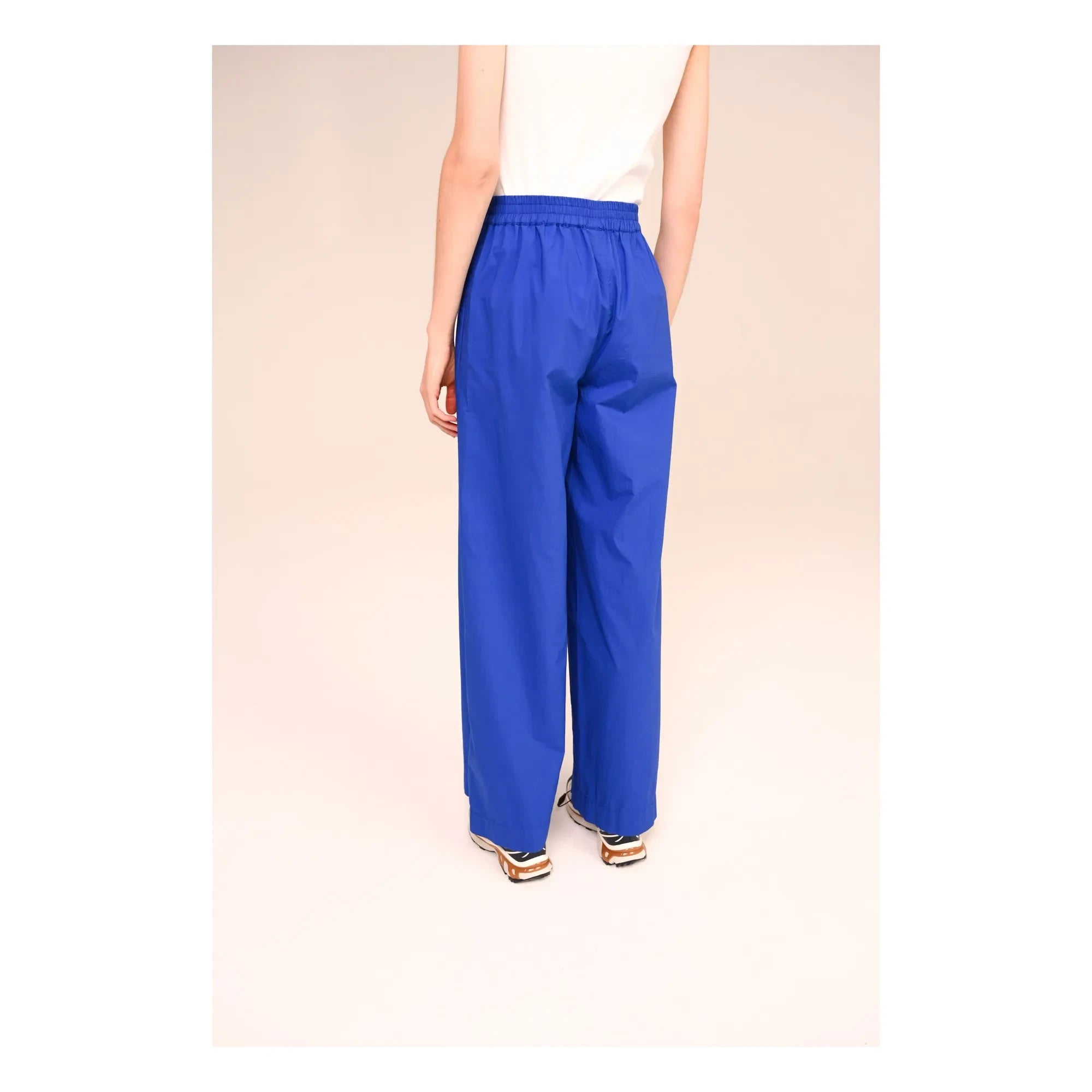 Sacrécoeur - Lola Magna Poplin Pants | Blue