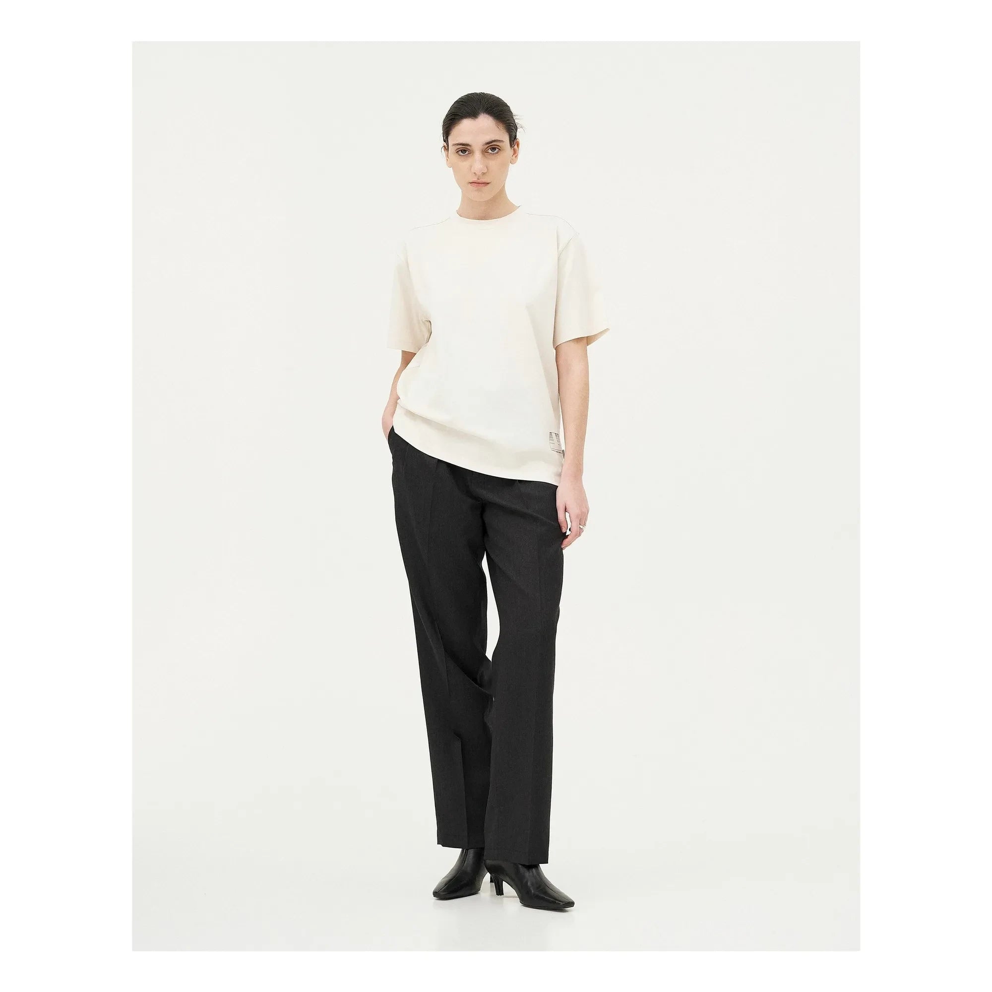 Noyoco - York Merceron T-Shirt Organic Cotton | Off White