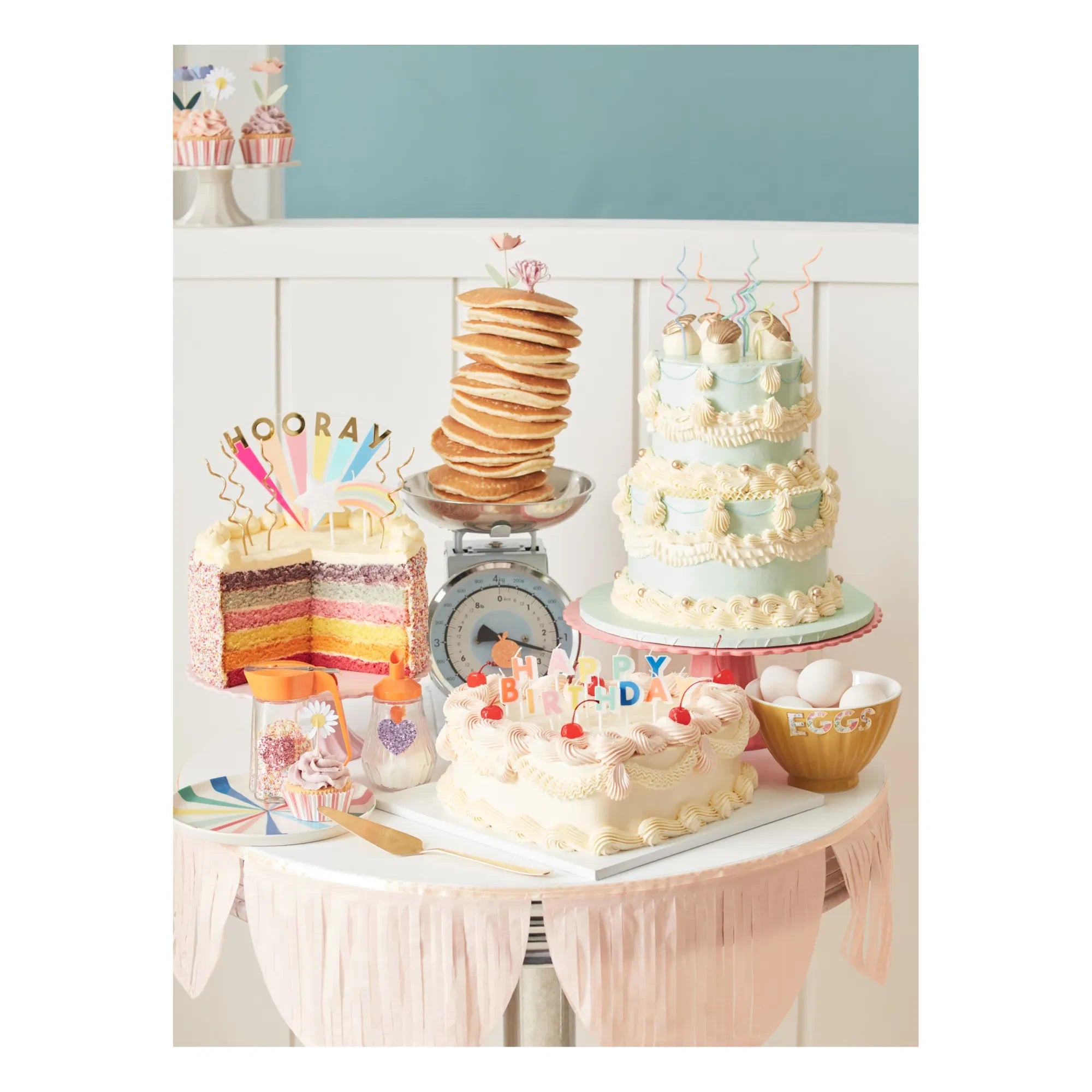 Meri Meri - Happy Birthday Candles - Set of 13
