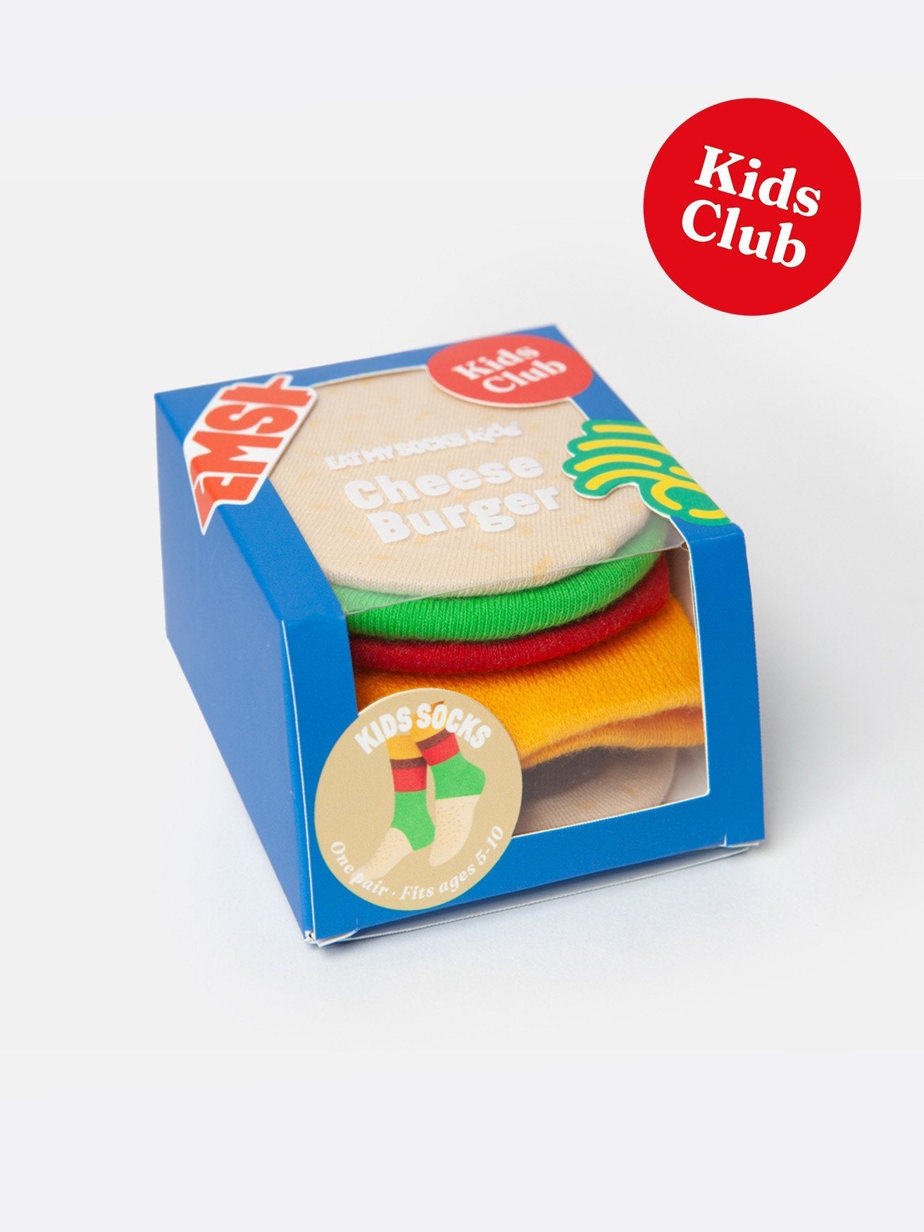 Eat My Socks - Kids Cheeseburger Socks