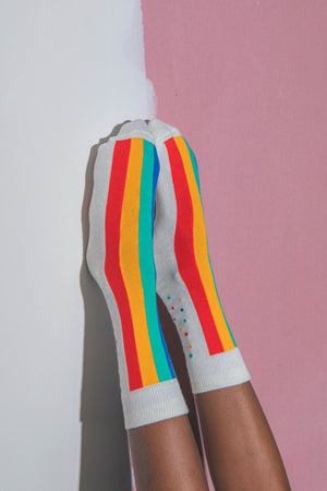 Eat My Socks - Kids Rainbow Cake Socks