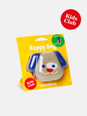 Eat My Socks - Çocuk Mutlu Köpek Çorap - Dinossi