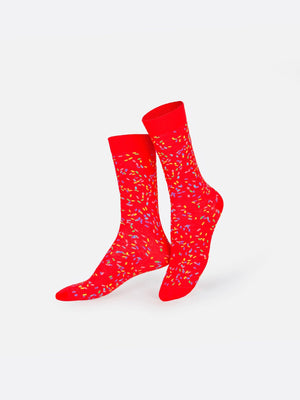 Eat My Socks - Adult Double Waxed Happy Birthday Socks