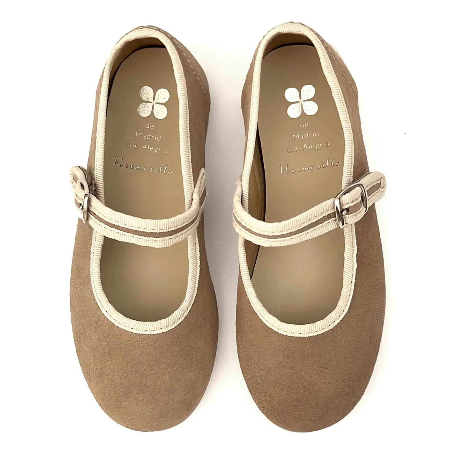 Hermosilla - Ballerina Shoes Mésange | Camel