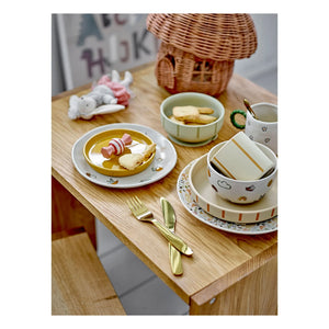 Bloomingville Mini - Agnès Stoneware Dinner Set | White