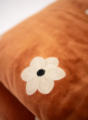 Olsson & Jensen - Daisy Velvet Quilt | Rust