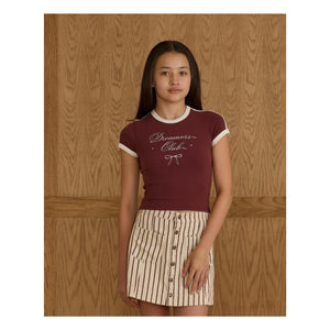 Rylee + Cru - Baby Dreamers Club T-Shirt | Burgundy