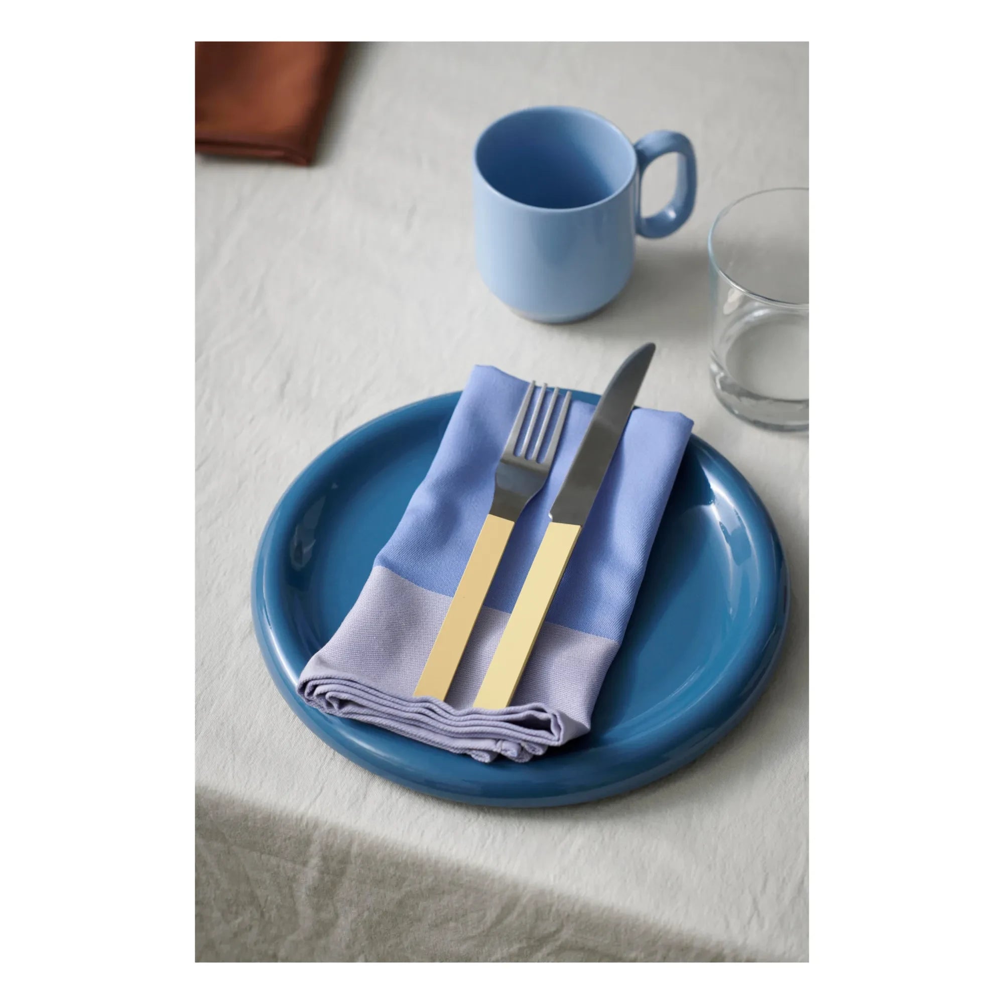 Hay - Barro Terracotta Cups - Set of 2, Rui Pereira | Light Blue