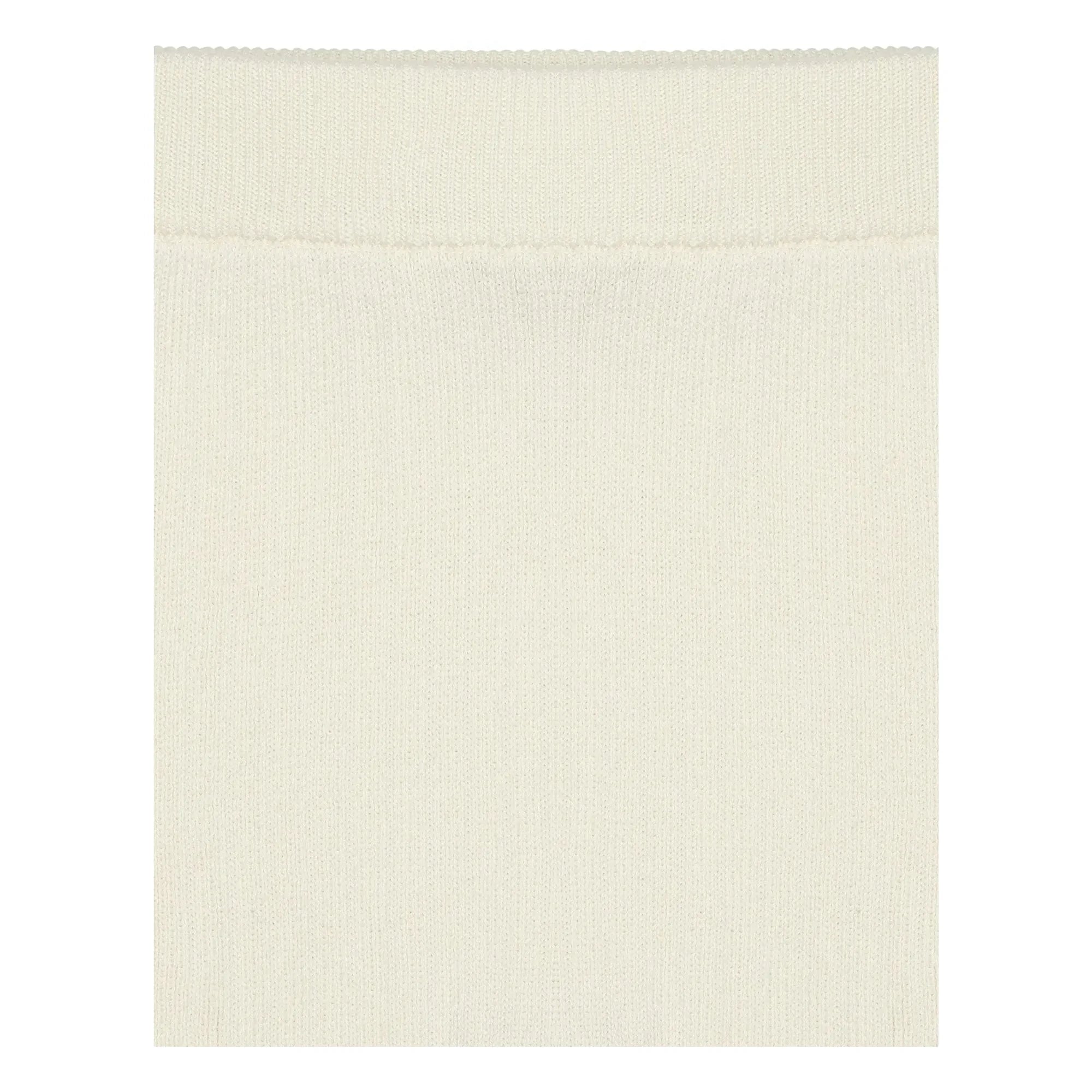 FUB - Organic Cotton Fine Knit Lace Shorts | Ecru