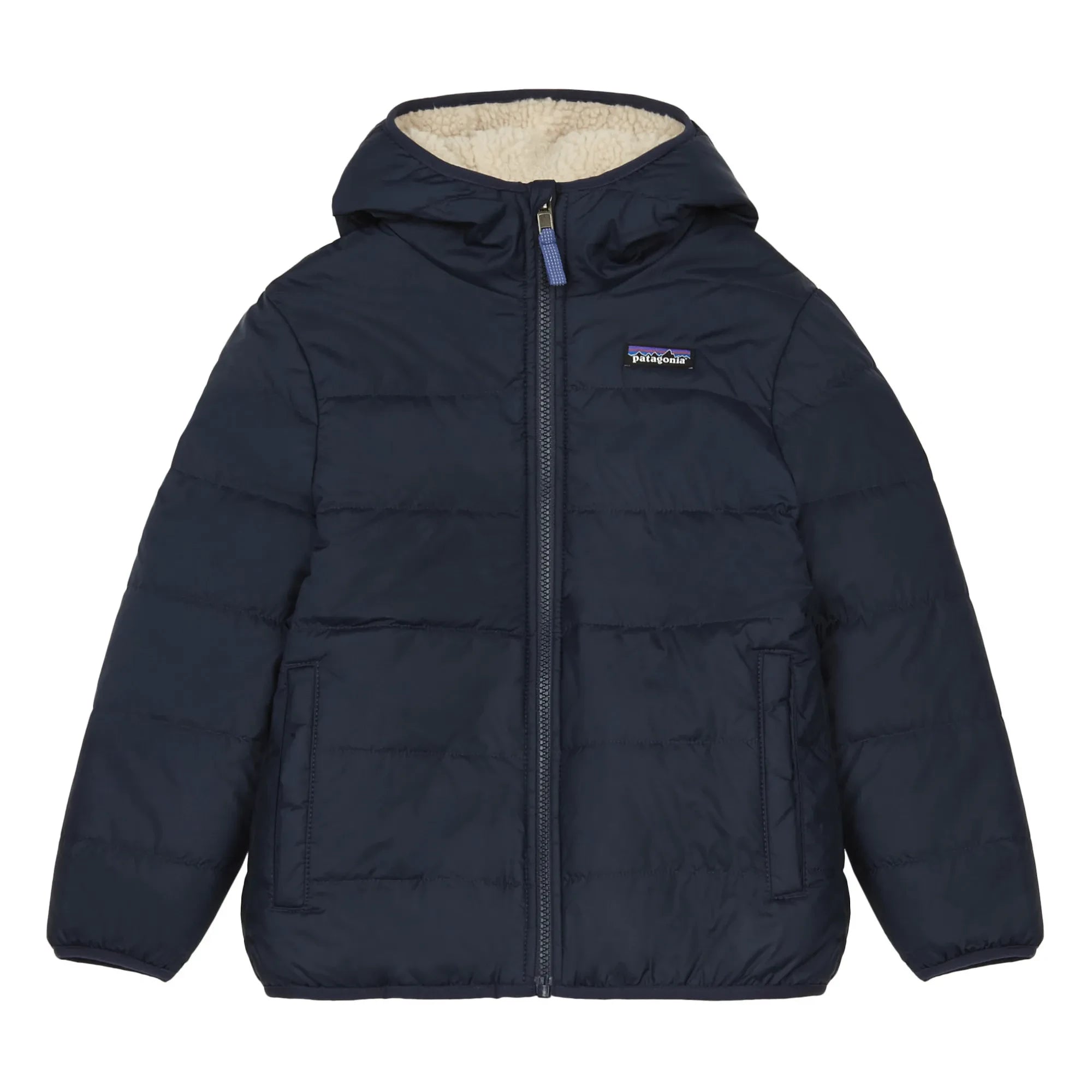 Patagonia - Çift Taraflı Geri Dönüştürülmüş Polyester Polar Ceket | Lacivert
