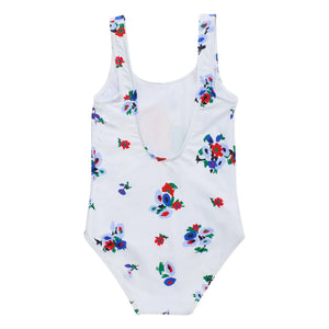 Maison Mangostan - Bird Swimsuit | White