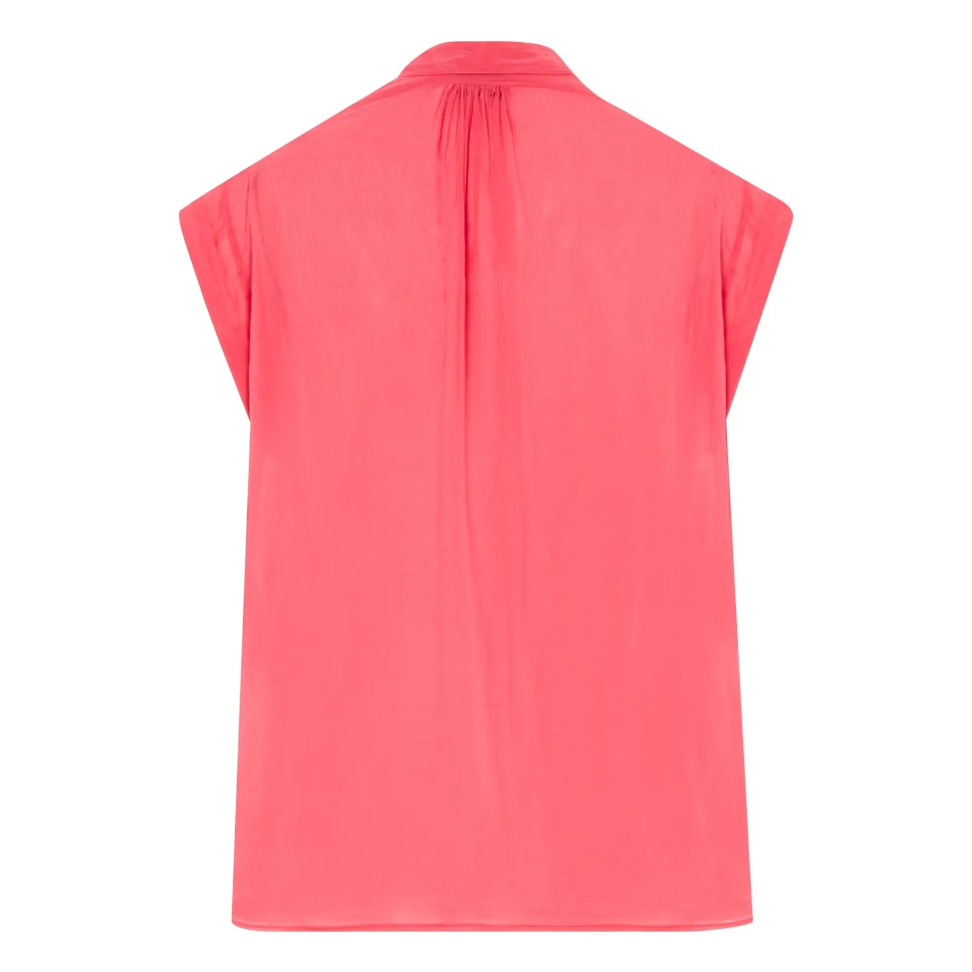 Forte Forte - Cotton and Silk Voile Blouse | Pink