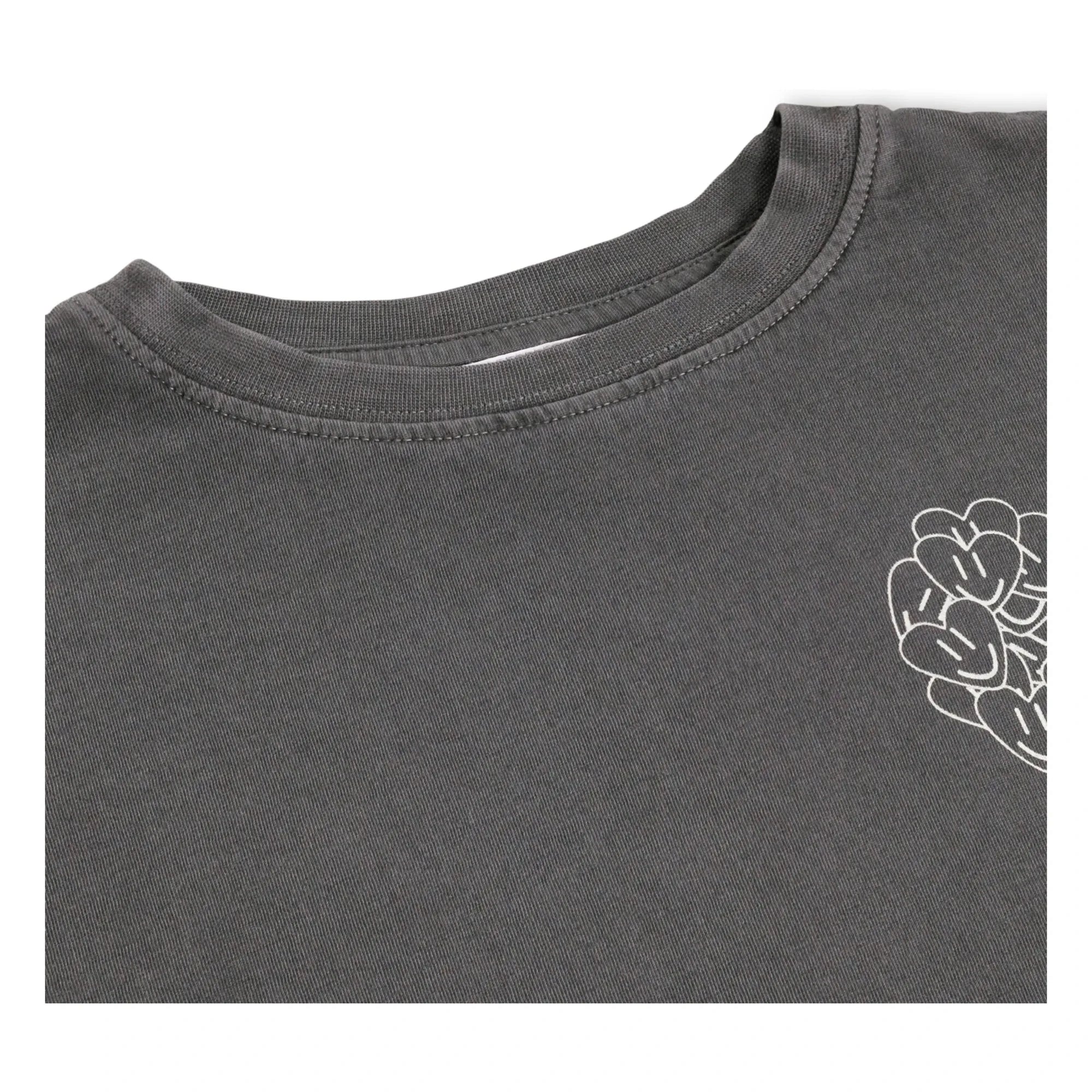 Molo - Runi Love organic cotton T-shirt | Dark Gray