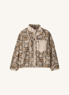 Patagonia - Geri Dönüştürülmüş Elyaflardan Üretilmiş Retro-X Fleece Ceket | Bej