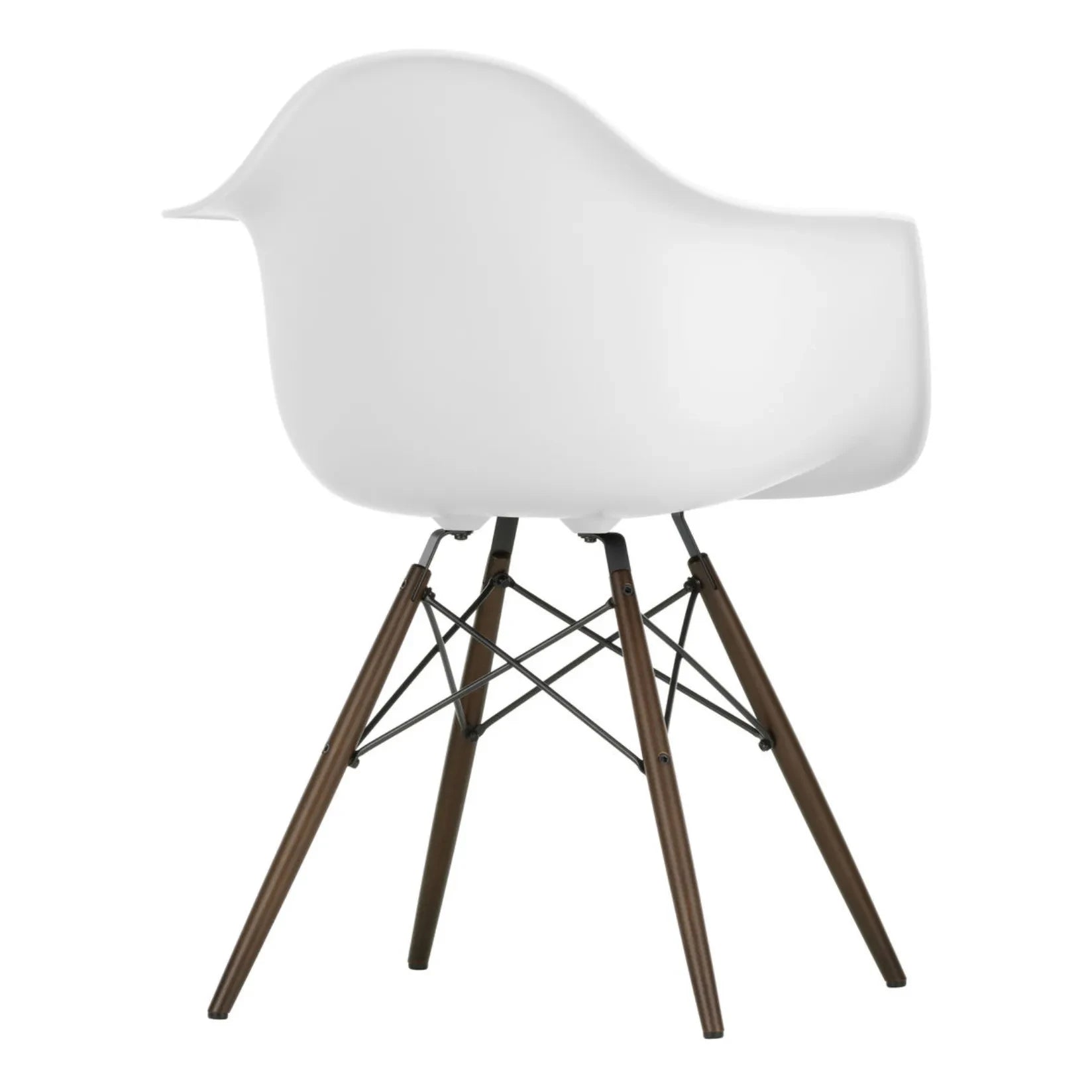 Vitra - DAW Chair - Beechwood Base - Charles & Ray Eames | White