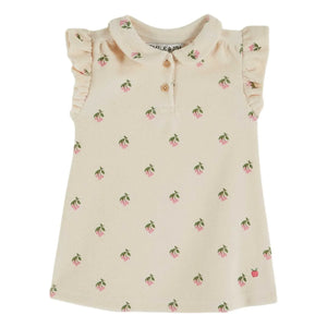 Emile et Ida - Organic Cotton Sponge Dress | Cream