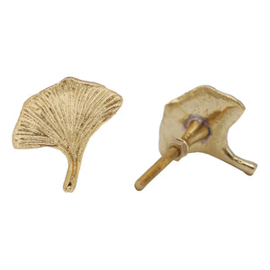 Doing Goods - Ginkgo Door Handle | Gold Brown