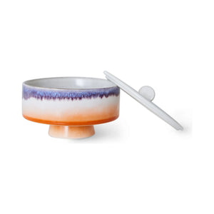 HKliving - Stoneware kase | Turuncu