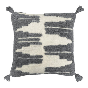 Lorena Canals x Smallable - Zagros Square Cushion - Smallable x Lorena Canals | Charcoal grey