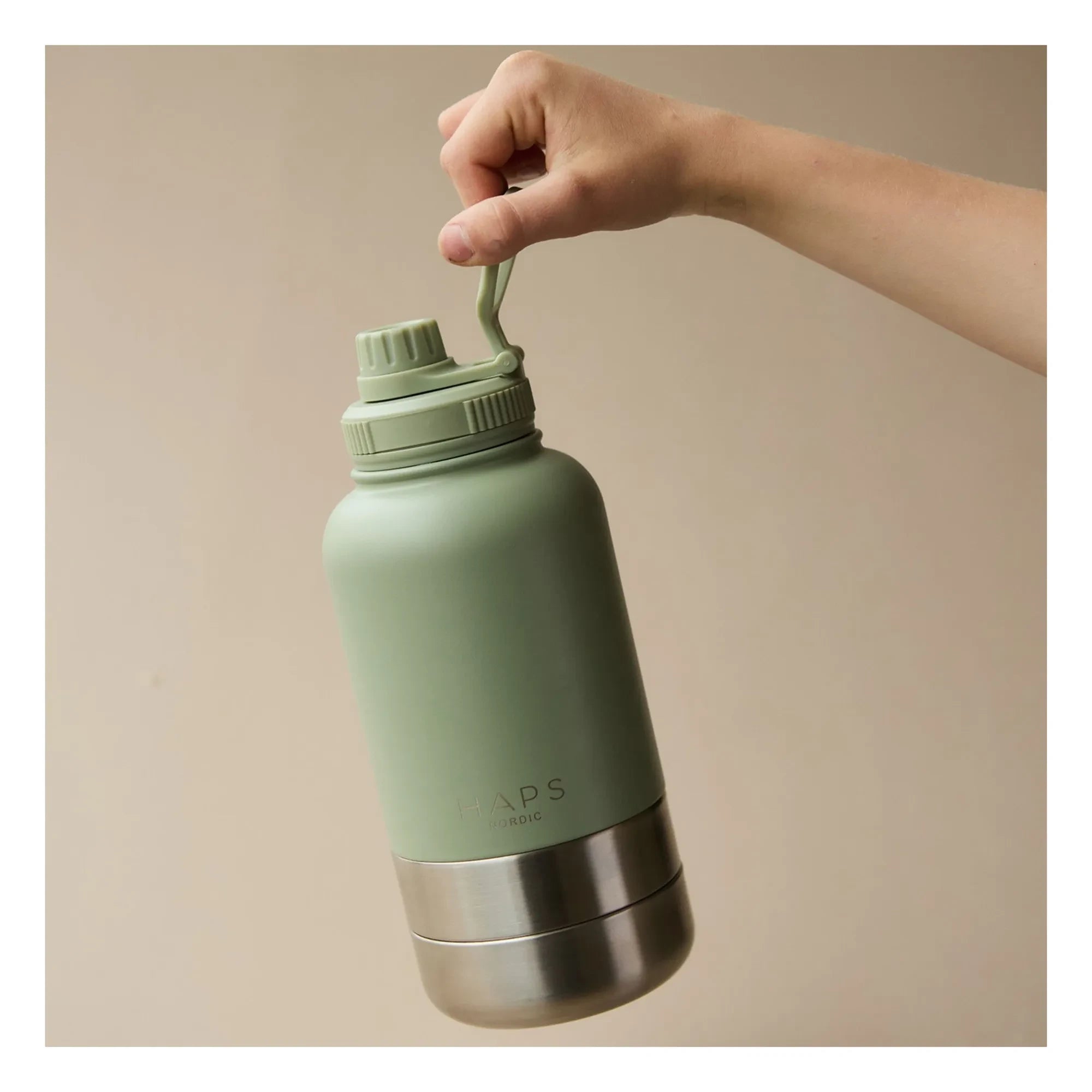 Haps Nordic - Haps Go köpek matarası - 900 ml | Mint Yeşili